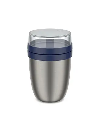 MEPAL | Thermo-Lunchpot Ellipse 0,5/0,2l Acciaio Inox Vivid Blue | dunkelblau